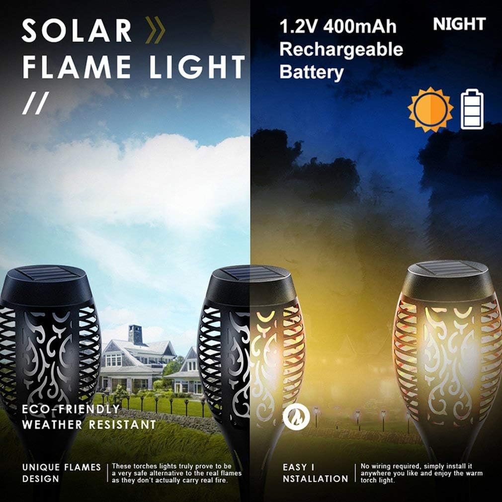 Evolve - Solar Mashaal Light 12 LED, 2 Pack