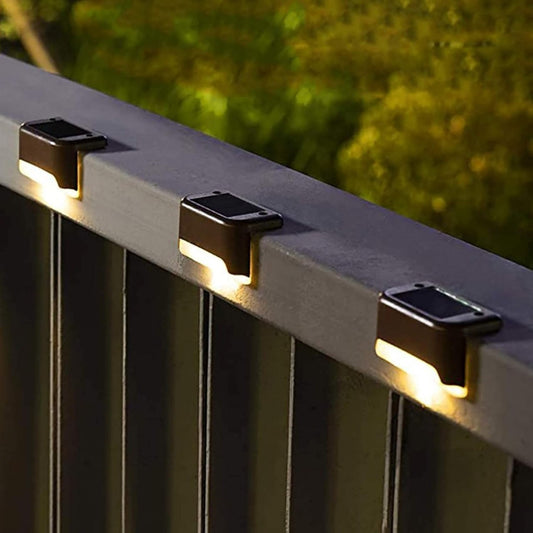 Solar Deck Wall & Stairs Light (Pack of 4)